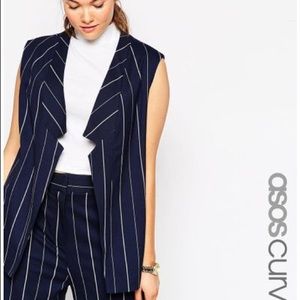 Asos Curve Striped Vest